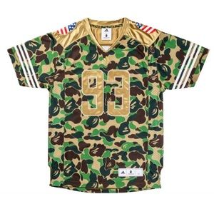BAPE x adidas SB Jersey Green